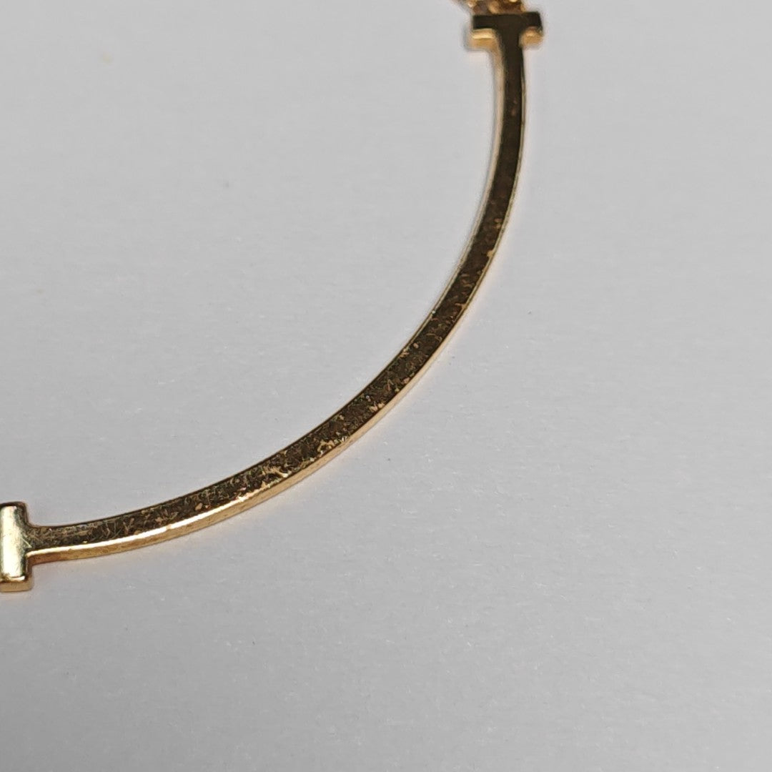 Tiffany T 18k Rose Gold Necklace