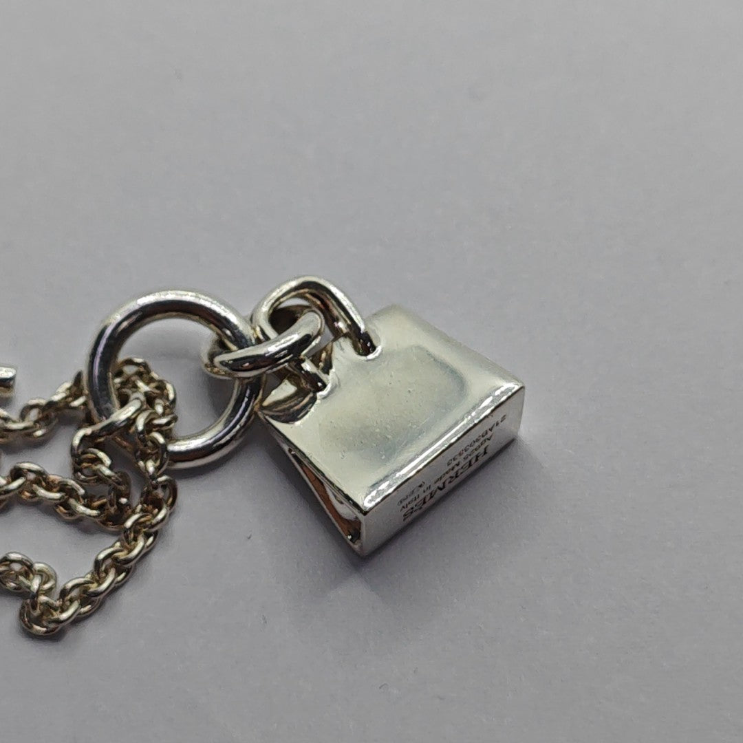 Amulettes Birkin 925 Sterling Silver Necklace
