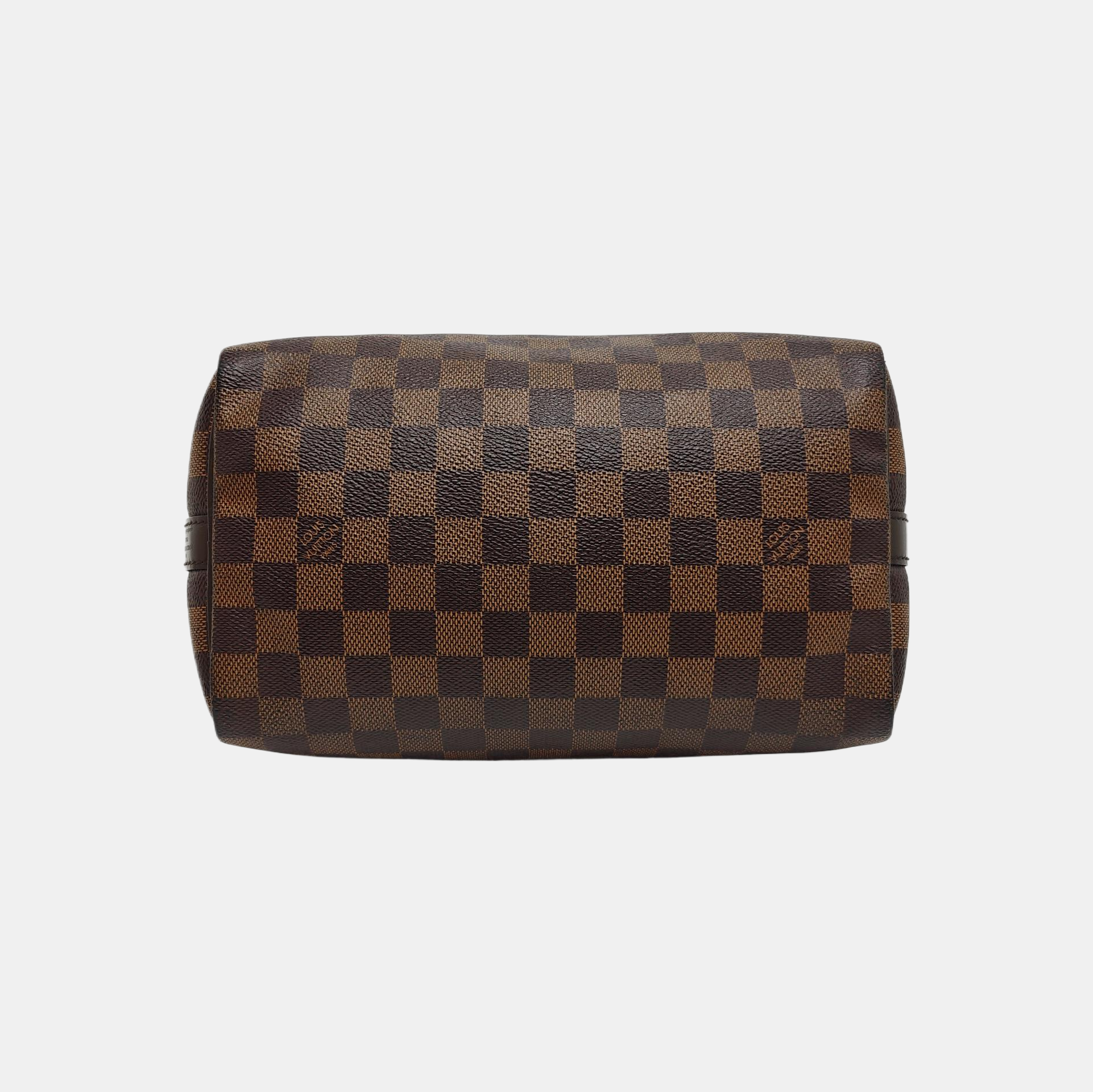 Authenticated pre-owned  SPEEDY 25 Coated Canvas Brown - Shoulder Bag at Looply