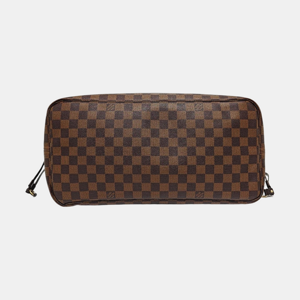 NEVERFULL GM Damier Ebene Coated Canvas Brown