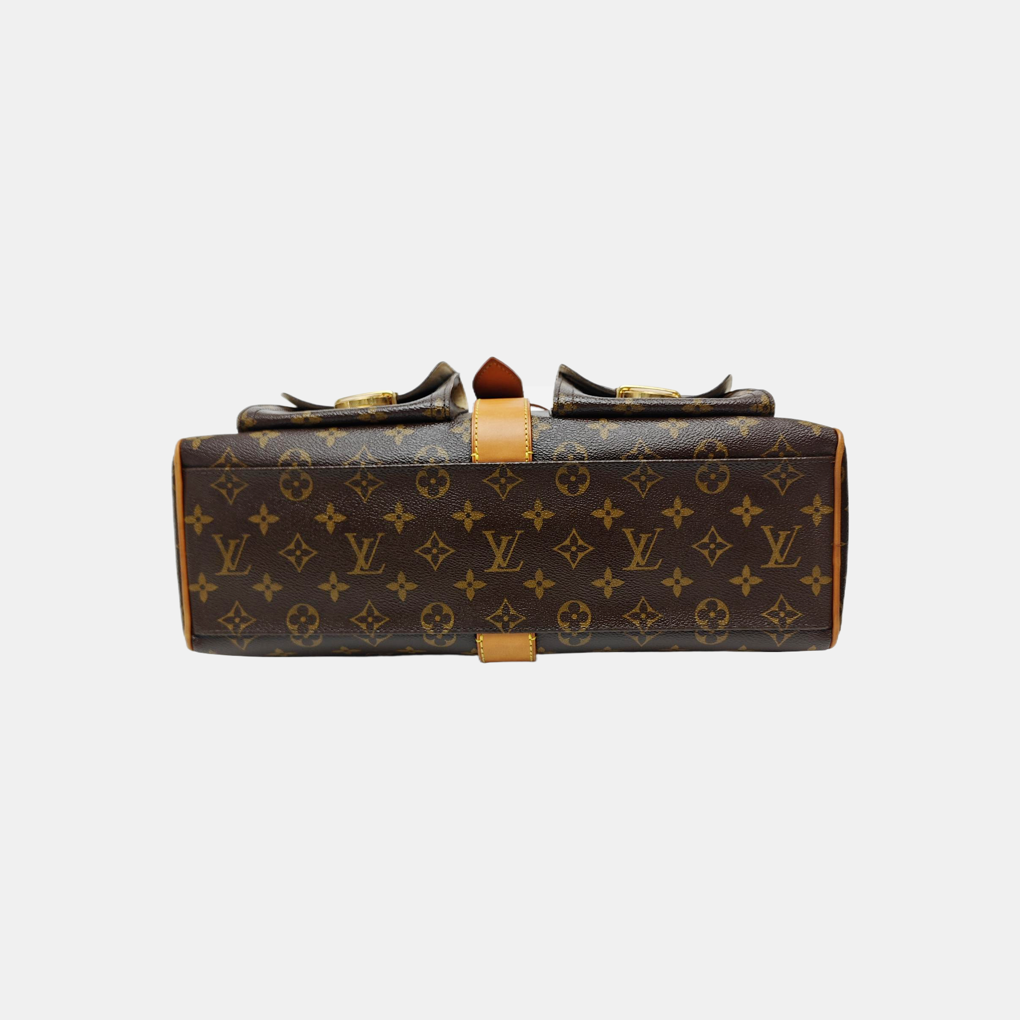 MANHATTAN GM Monogram Coated Canvas Brown