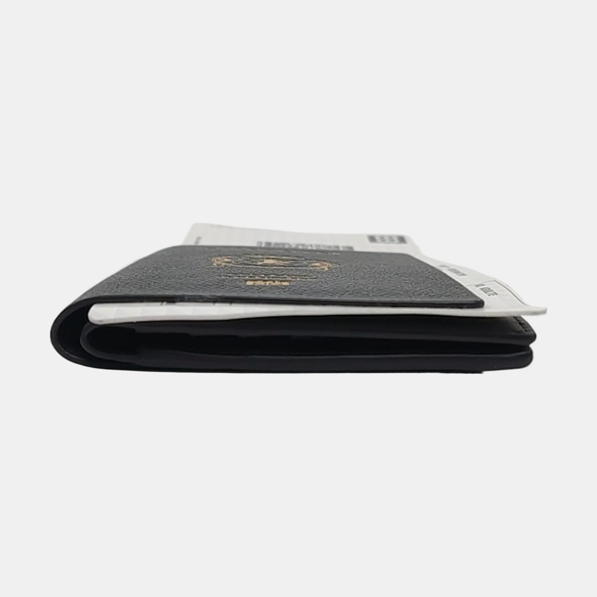Calfskin Card Holder Black