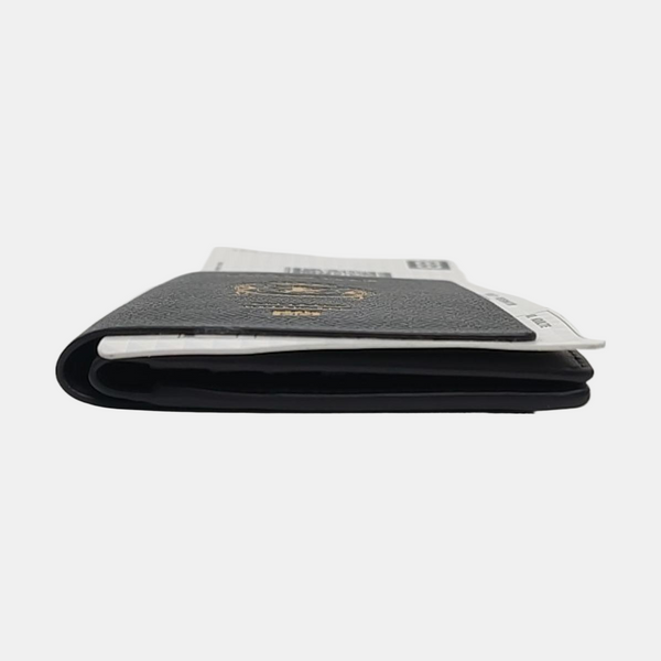 Calfskin Card Holder Black