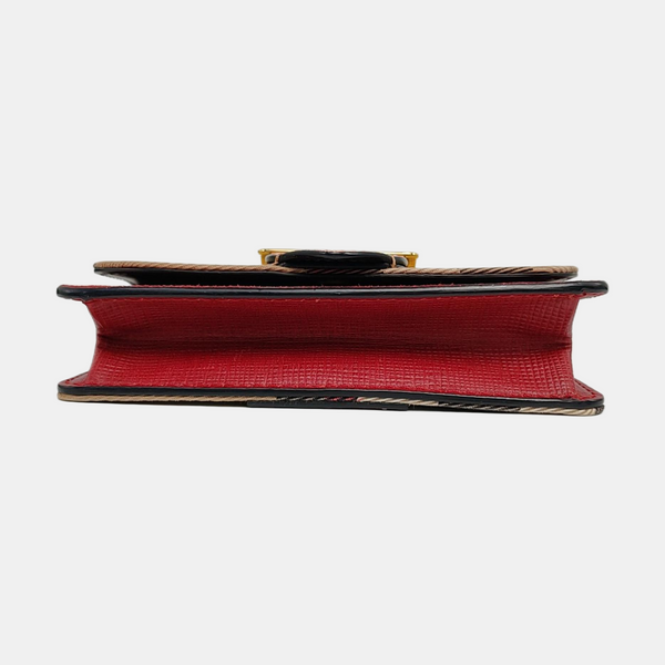 Buckle Calfskin Multicolor