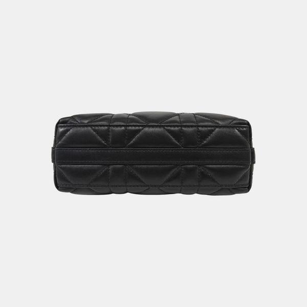 Miss Caro Mini Cannage Lambskin Black
