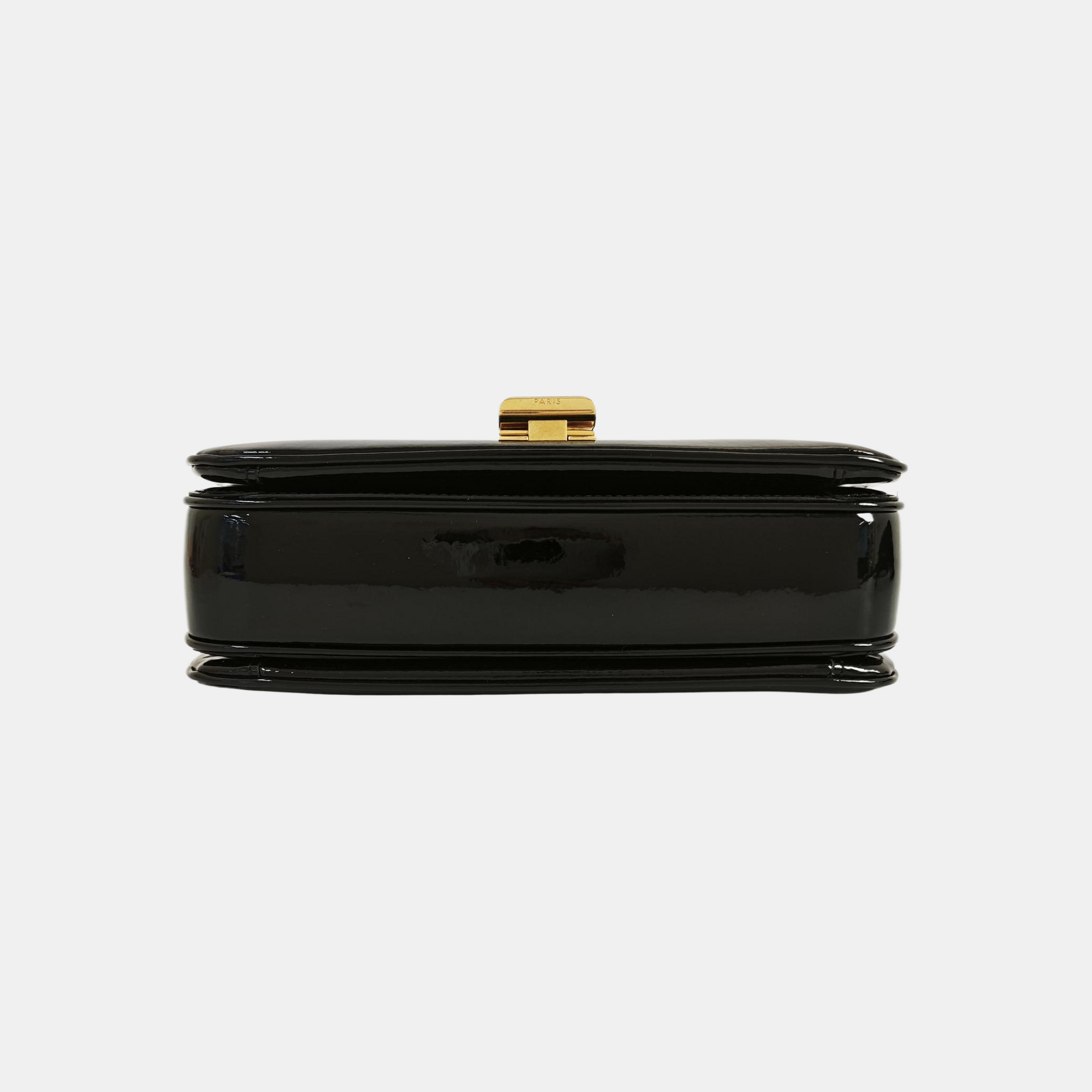 C Medium Patent Leather Black