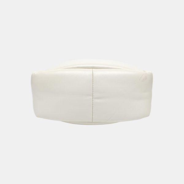 Lambskin Shoulder Bag White