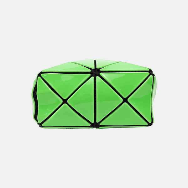 Special Material Bucket Bag Green