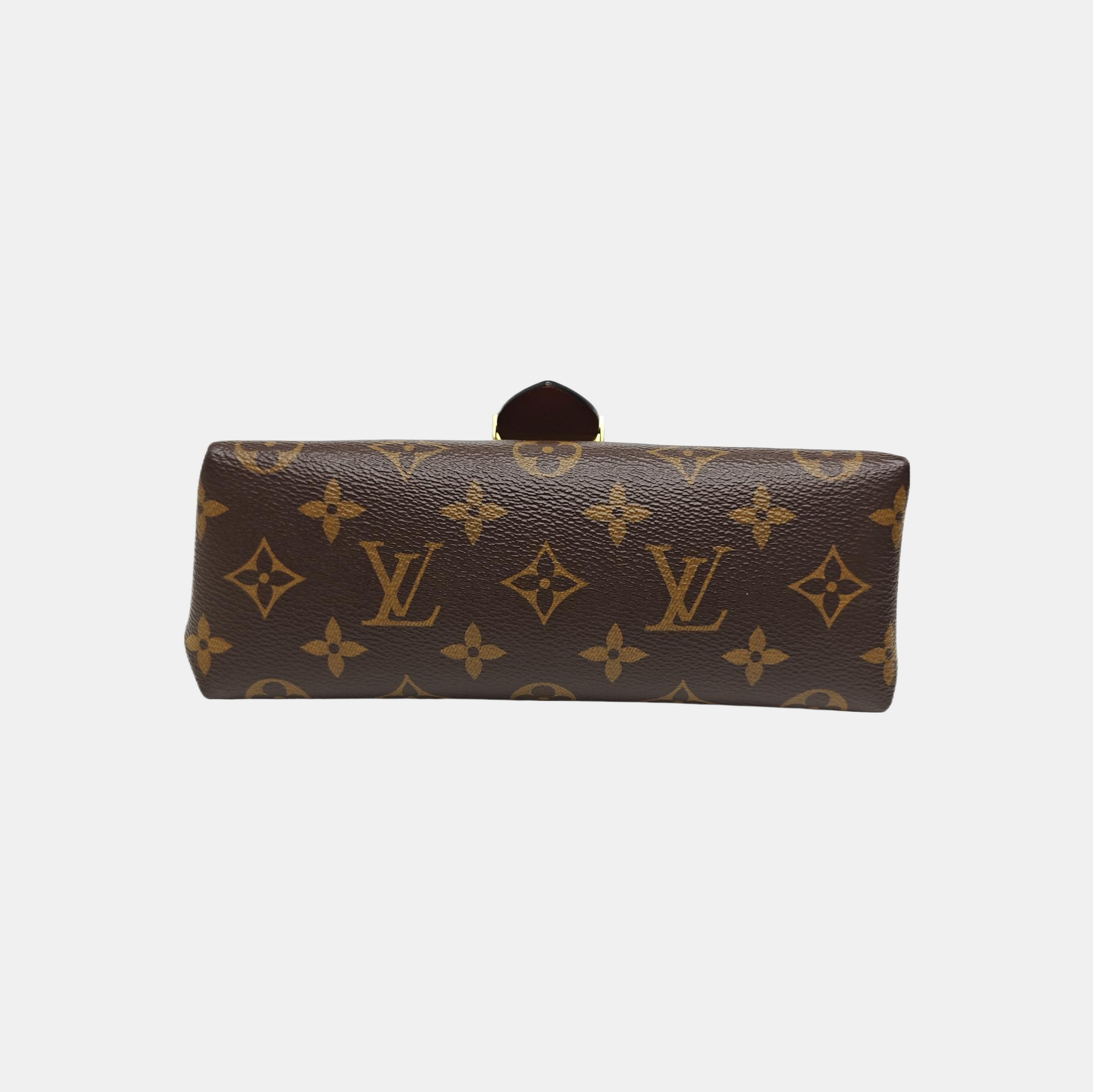 LOCKY BB Monogram Coated Canvas Brown