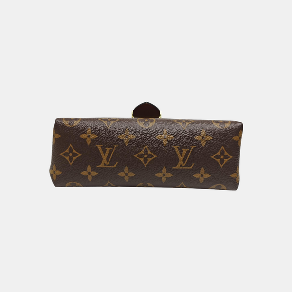LOCKY BB Monogram Coated Canvas Brown