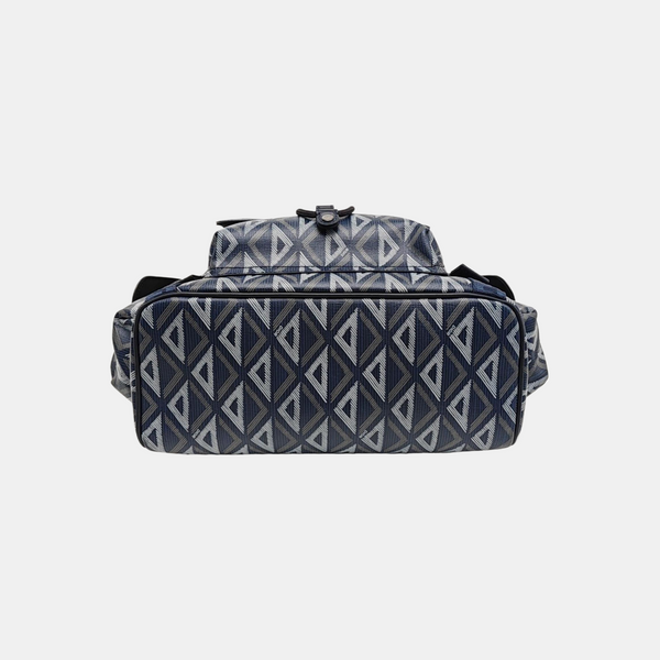 Hit The Road Coated Canvas Blue