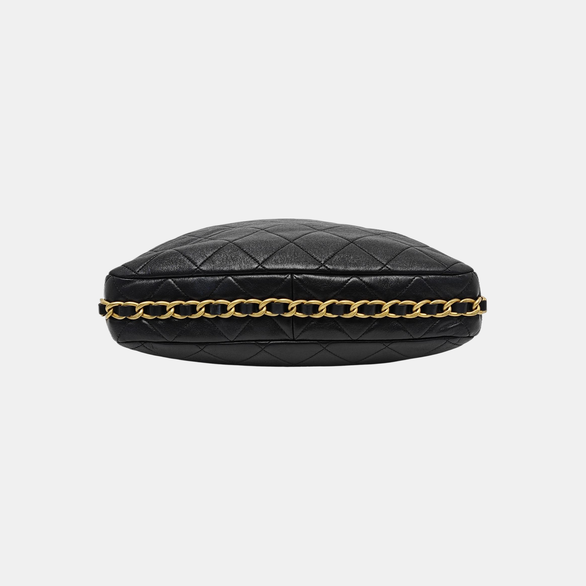 Quilted Lambskin Black