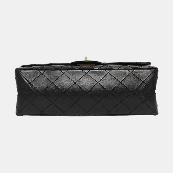 2.55 225 (small) Quilted Calfskin Black