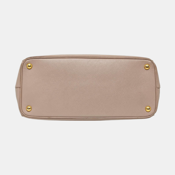 Galleria Extra Large Saffiano Calfskin Pink