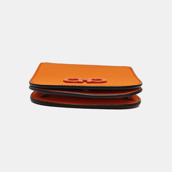 Calfskin Shoulder Bag Orange