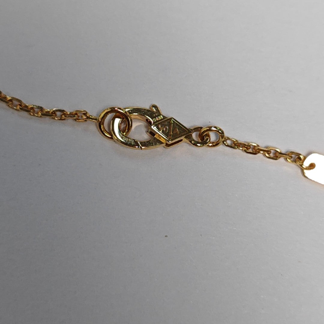 Vintage Alhambra 18k Gold Necklace