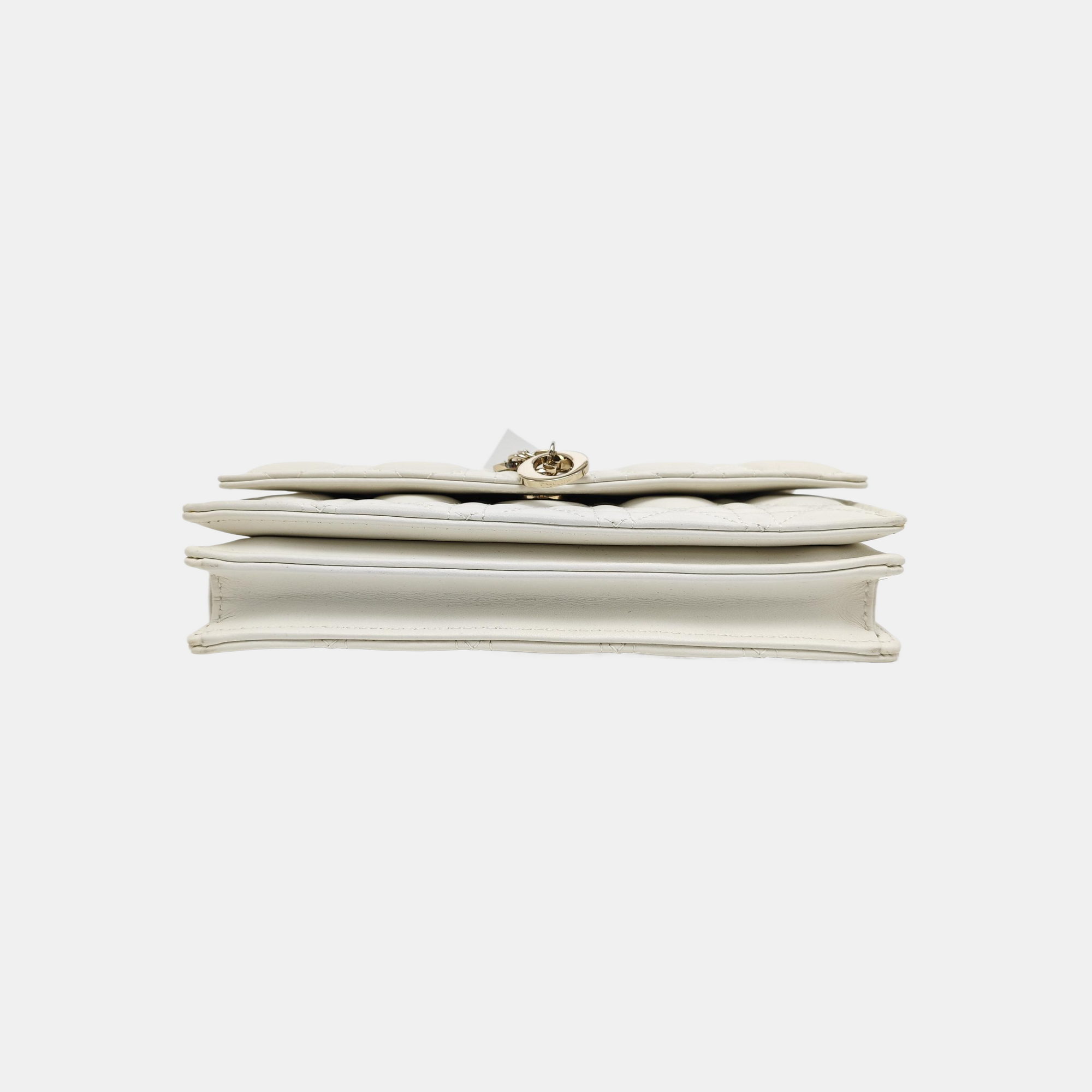 My Dior Mini Cannage Lambskin White