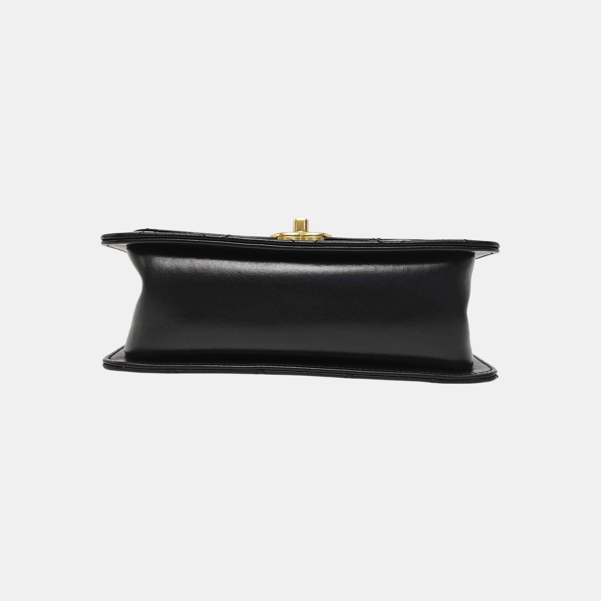 TRENDY CC Quilted Lambskin Black