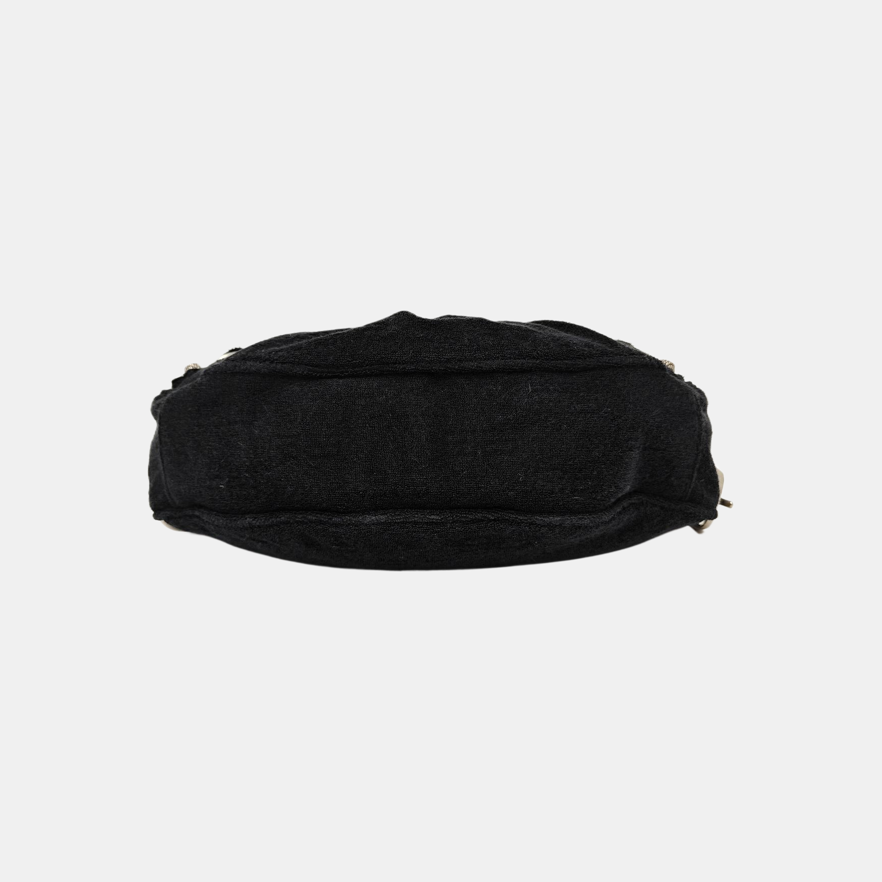 Le Cagole Small Fabric Black