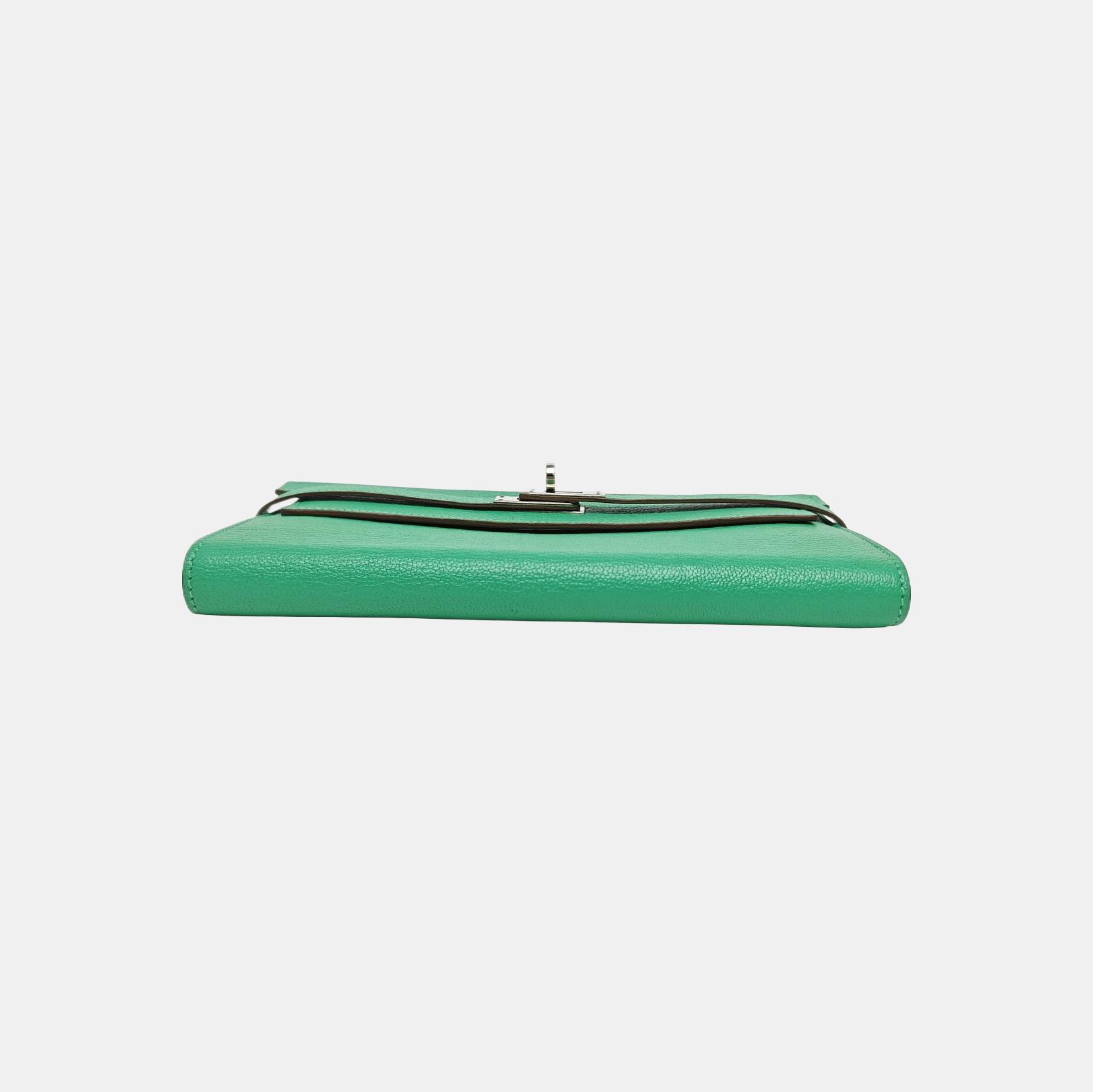 Kelly 20 Lambskin Green Wallet