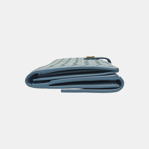 Lambskin Wallet Blue