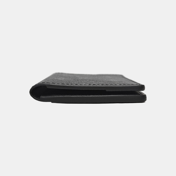 Monogram Coated Canvas Wallet Mini Black