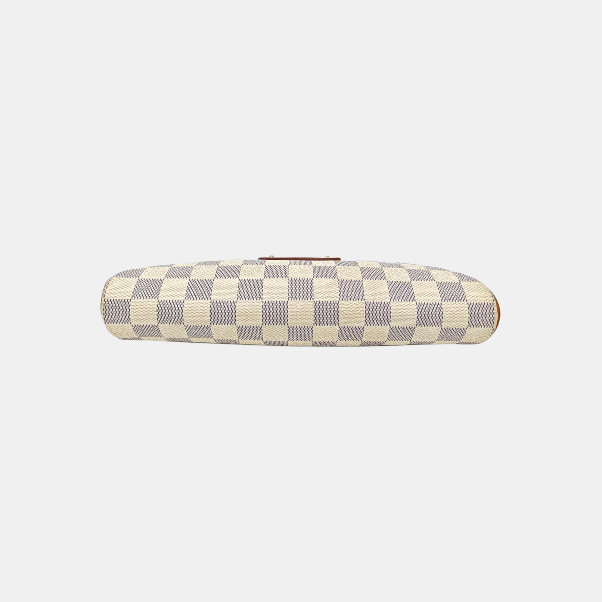 EVA Damier Azur Coated Canvas White