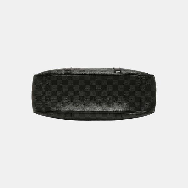 TADAO MM Damier Graphite Coated Canvas Gray
