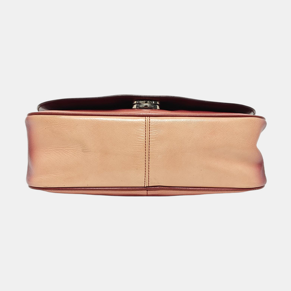 Authenticated pre-owned  Be Dior Medium Calfskin Red - Shoulder Bag at Looply