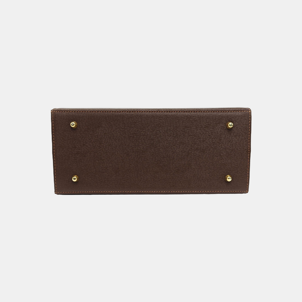 Calfskin Tote Bag Brown