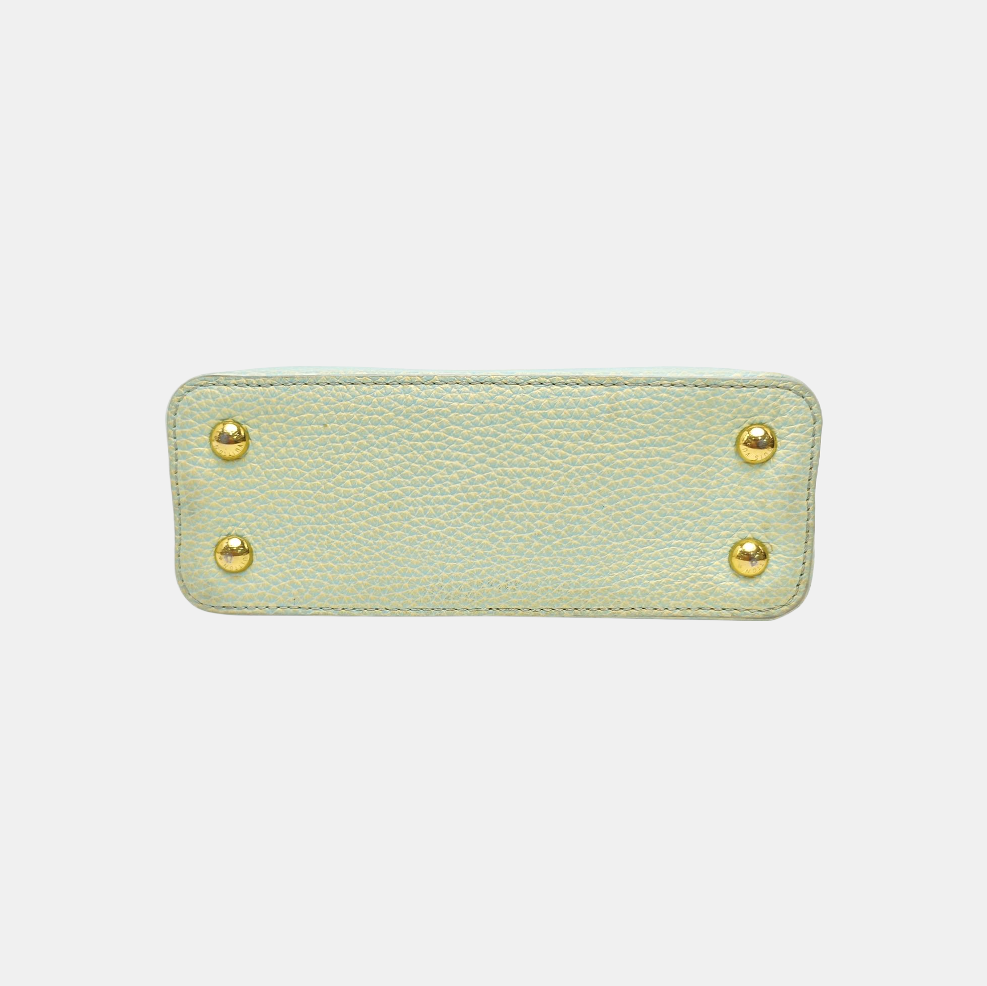 CAPUCINES Mini Calfskin Green
