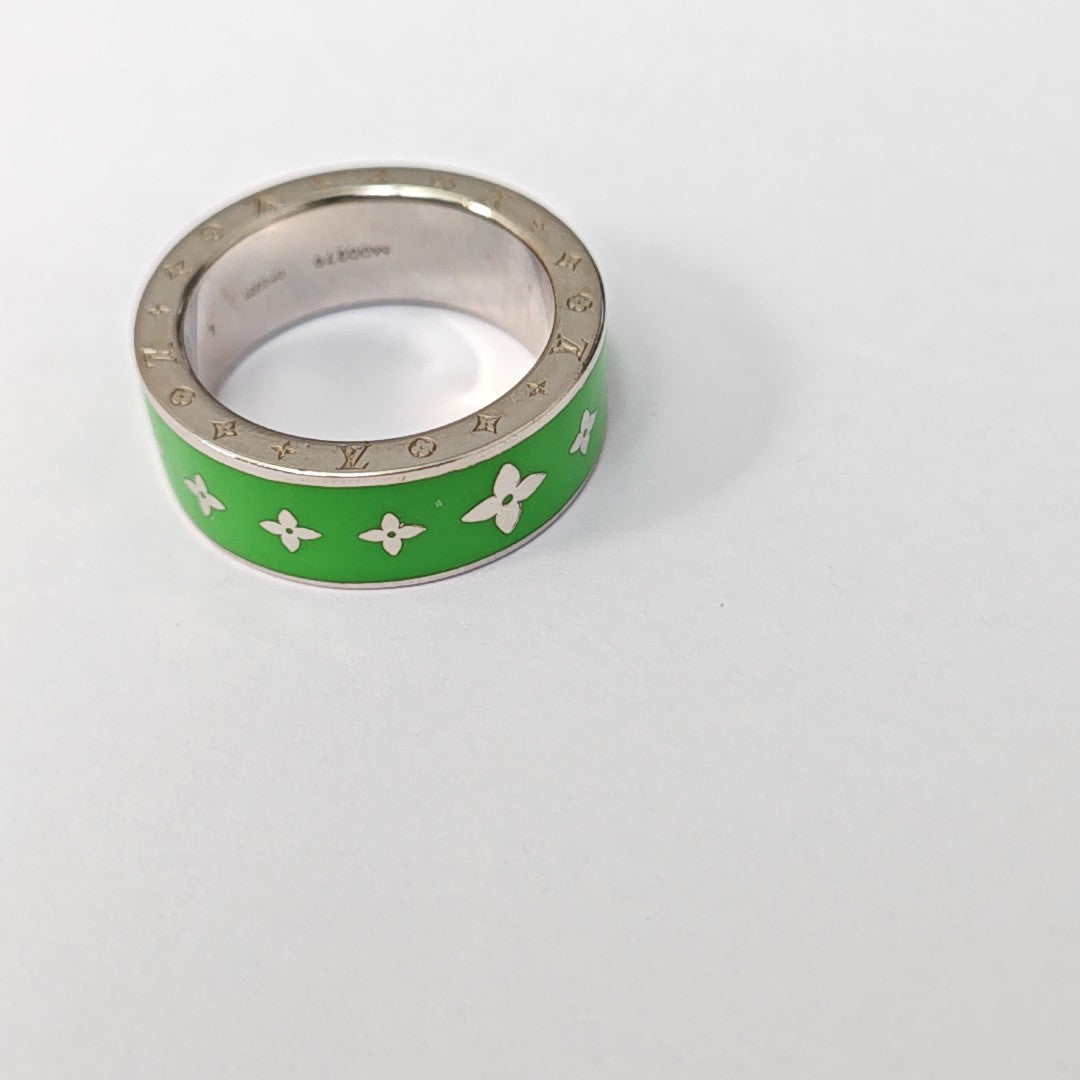 Metal Green Ring EU 62
