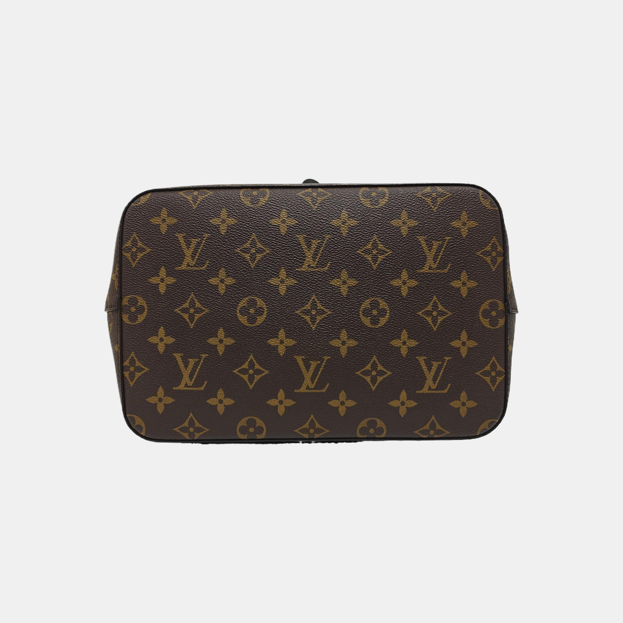 NÉONOÉ MM Monogram Coated Canvas Brown