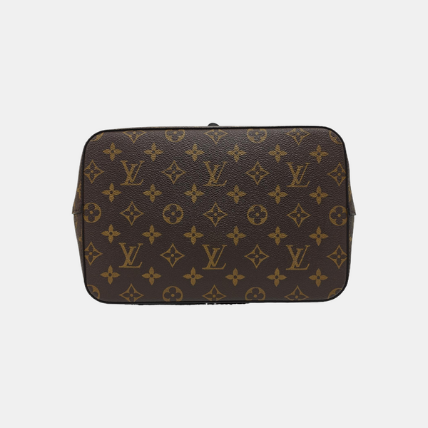 NÉONOÉ MM Monogram Coated Canvas Brown