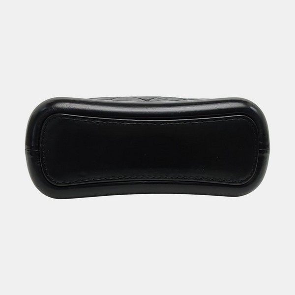 Authenticated pre-owned  GABRIELLE Small Quilted Calfskin Black - Shoulder Bag at Looply