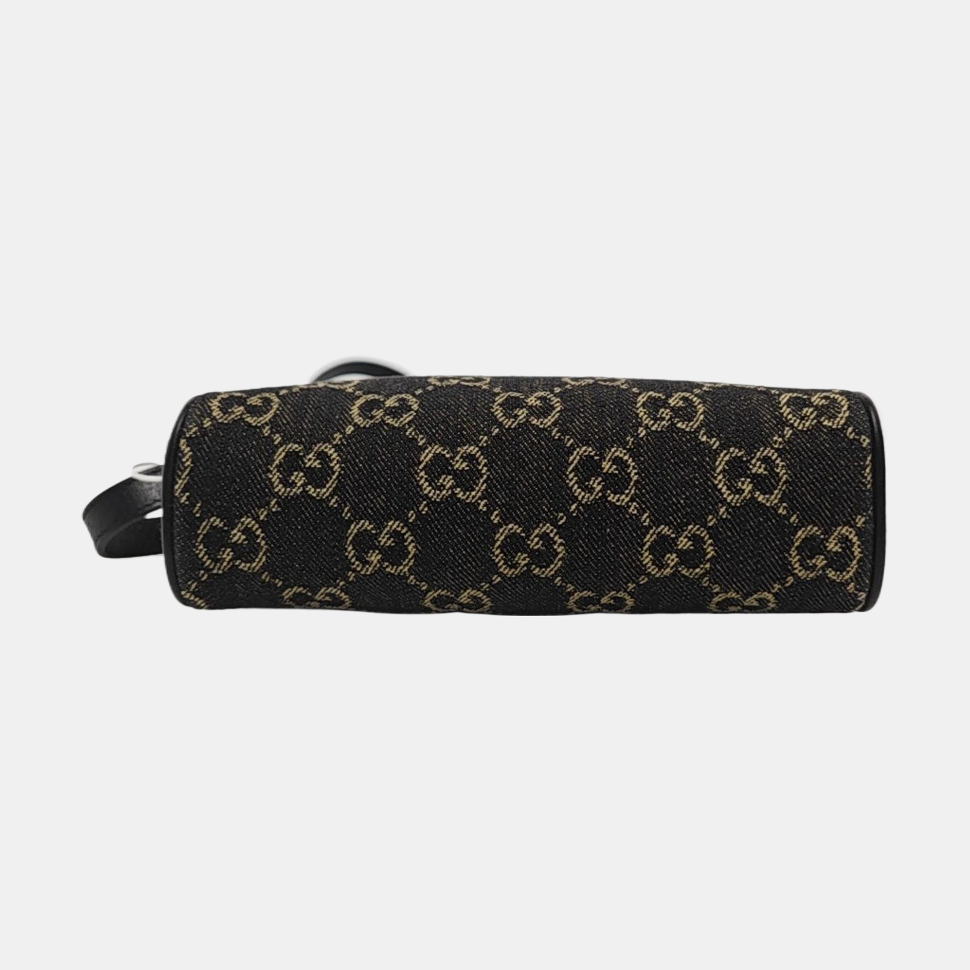 Ophidia Mini Monogram Denim Black