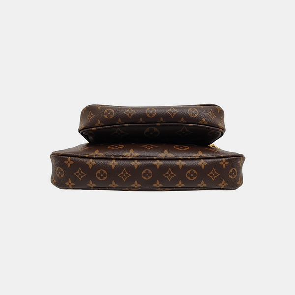 MULTI Monogram Coated Canvas Brown