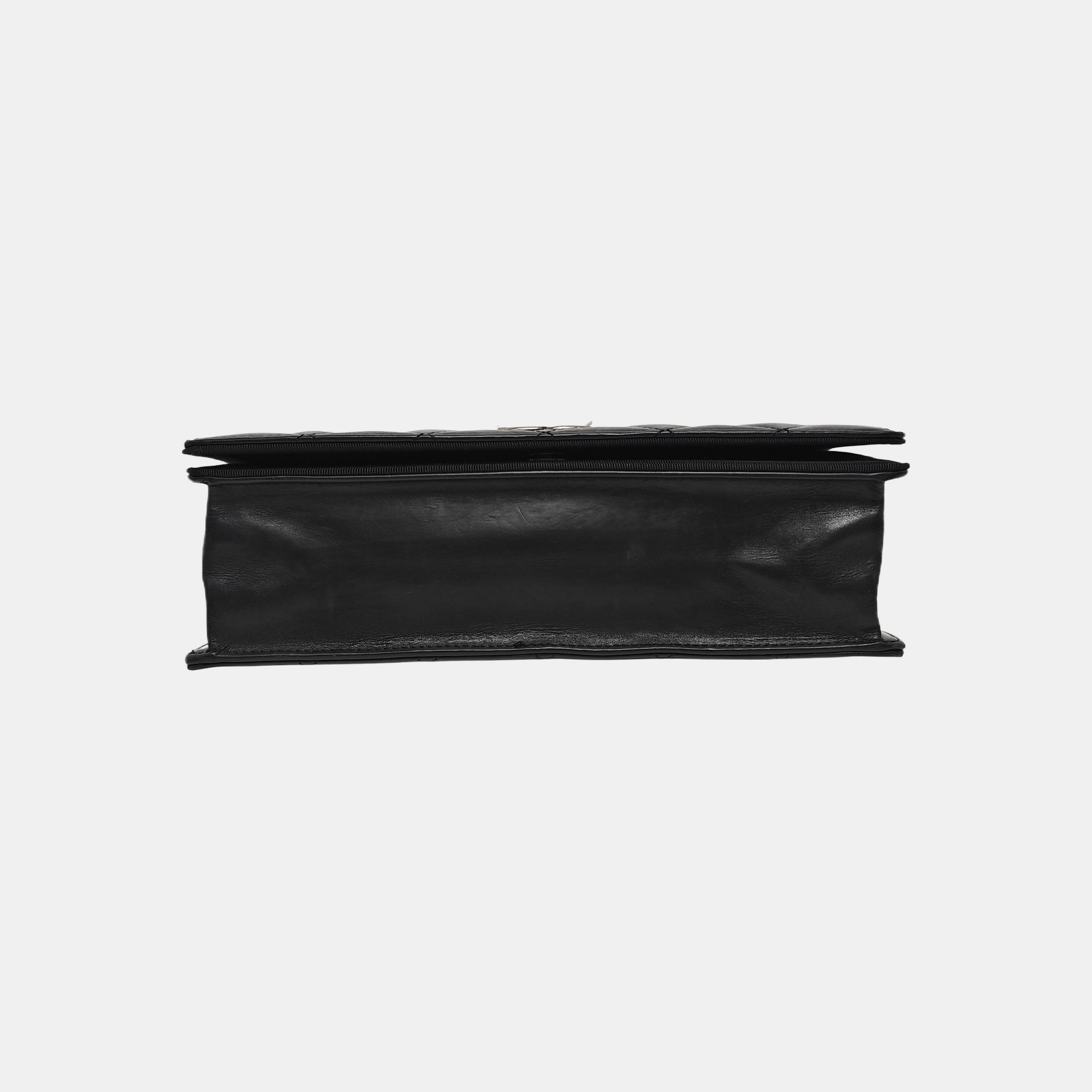BALLERINE Medium Quilted Calfskin Black