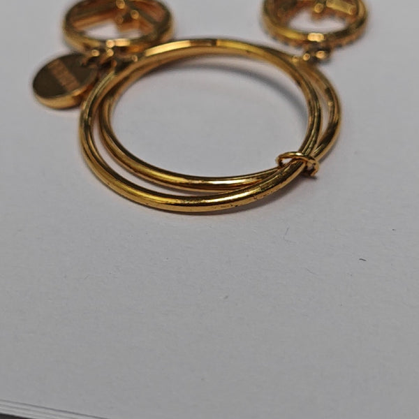 F Is Metal Gold Ring EU 54