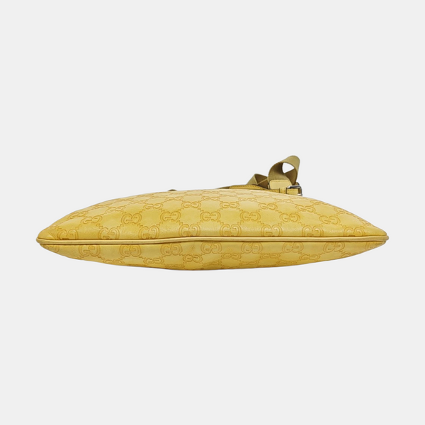 Monogram Calfskin Shoulder Bag Yellow