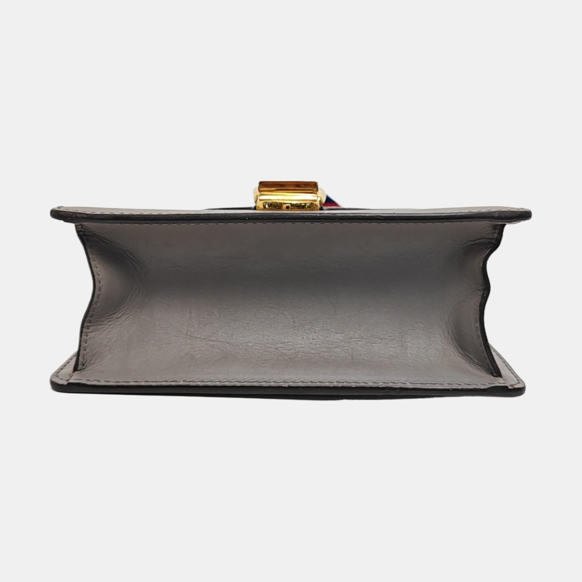 Sylvie Mini Calfskin Gray