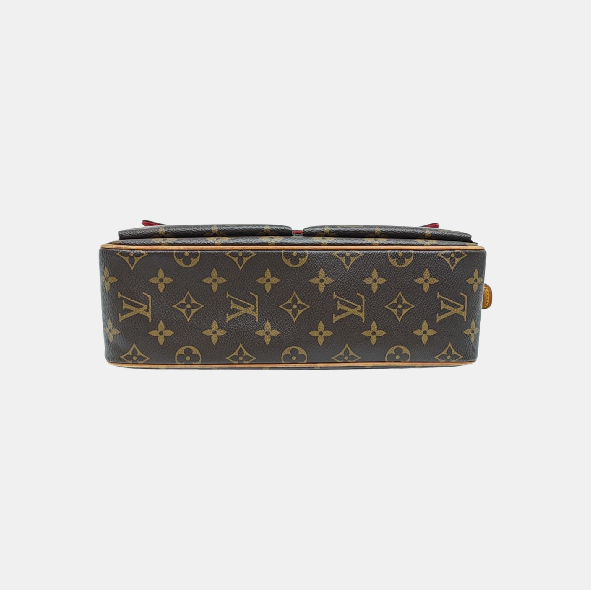 VIVA CITE Monogram Coated Canvas Brown