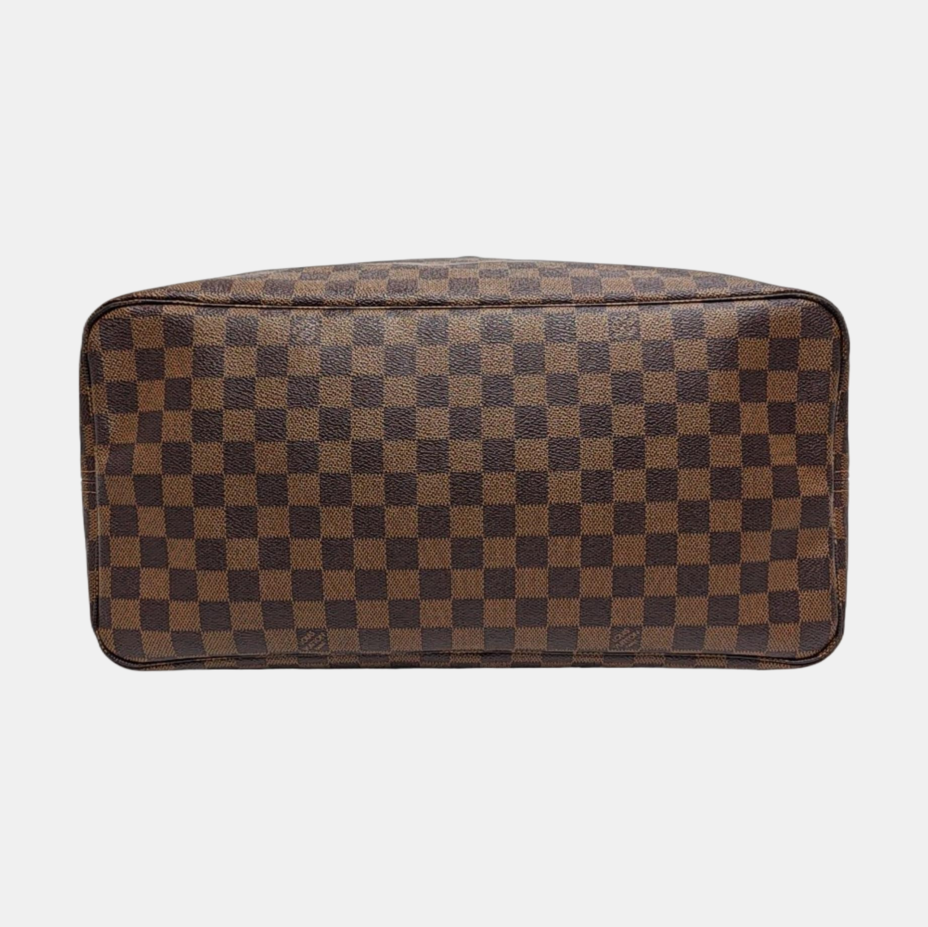 Authenticated pre-owned  NEVERFULL GM Damier Ebene Coated Canvas Brown - Tote Bag at Looply