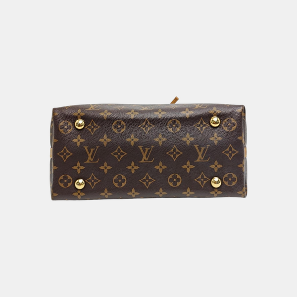 CARRYALL PM Monogram Coated Canvas Brown