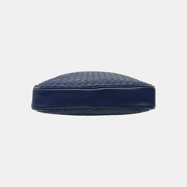 Calfskin Crossbody Bag Blue