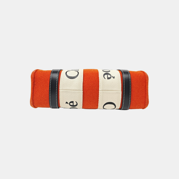 Woody Small Felt Orange