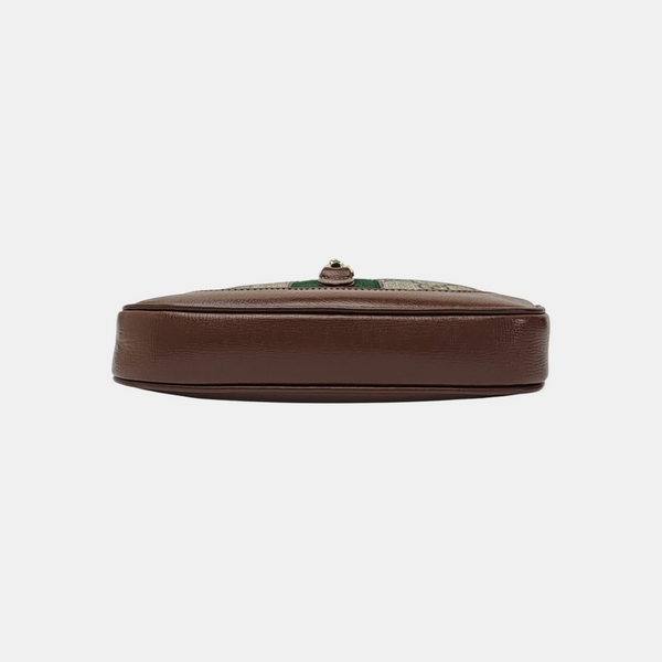 Jackie 1961 Mini Monogram Coated Canvas Beige