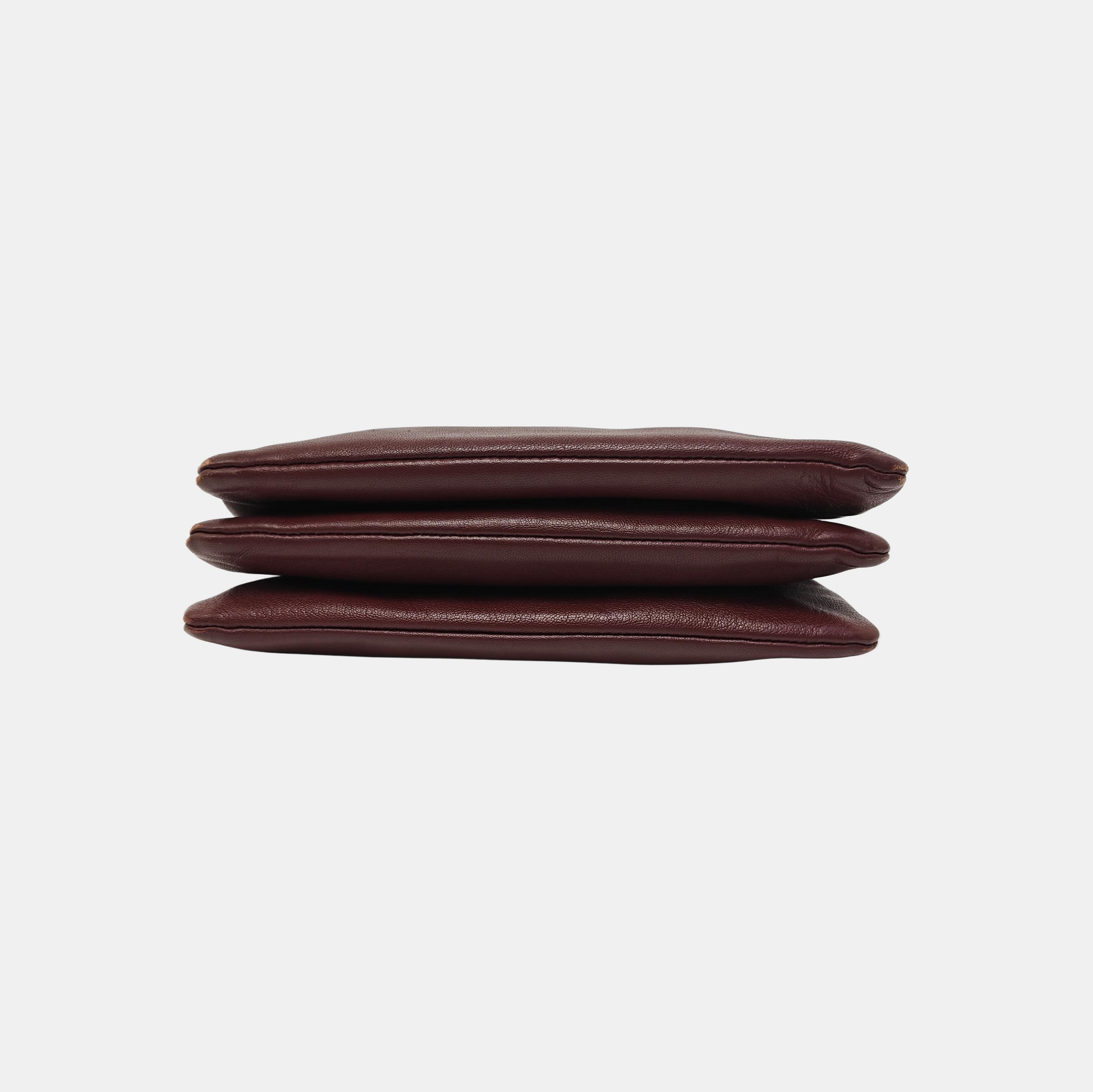 TRIO Small Lambskin Red