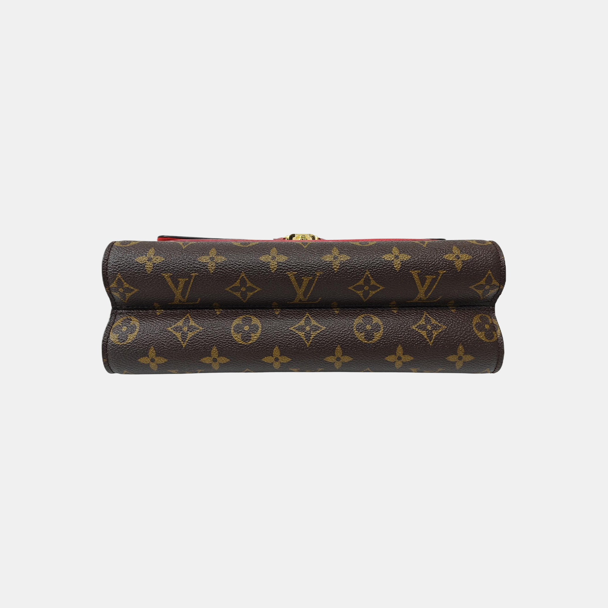 VICTOIRE Monogram Coated Canvas Brown