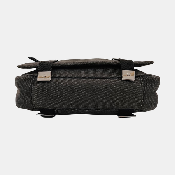 Canvas Shoulder Bag Black